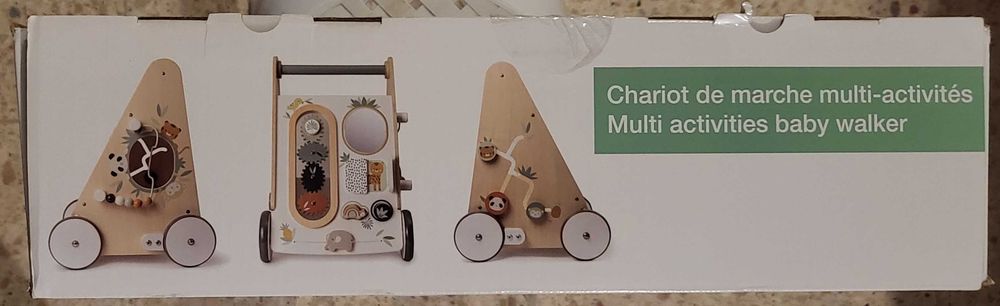 Carrinho de Marcha Vertbaudet Hanói – Madeira FSC, Novo