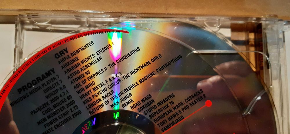 gra pc m.a.x. 2, heavy metal , age of empires cd action 10/2000