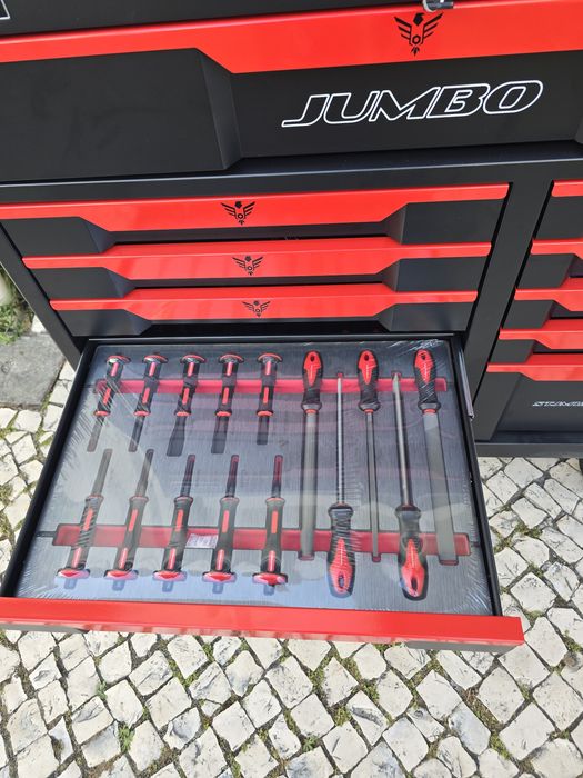 Carrinho de ferramenta XXXL 11 gavetas completas novo