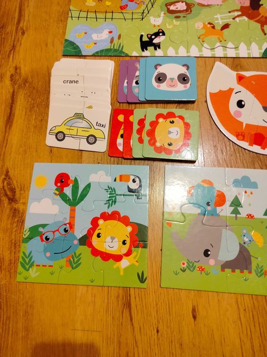 Zestaw zabawek edukacyjnych dla dziecka