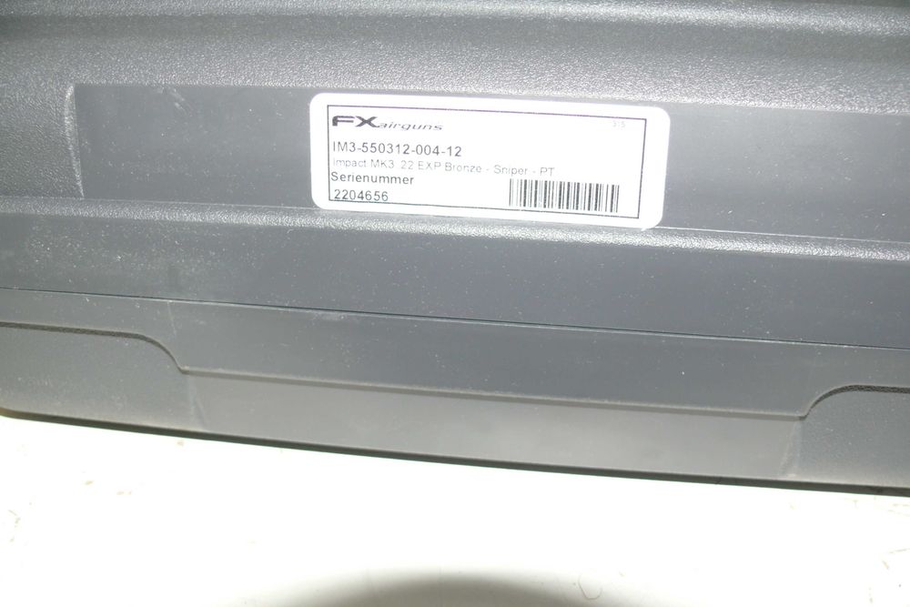 Estojo Original para Rifle de  FXAirGuns