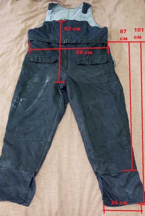 Ватный полукомбинезон танковый размер L-XL ссср
