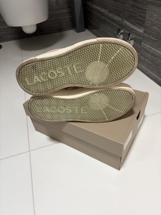 Sapatilhas rosa Lacoste