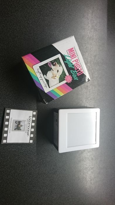 ramka na zdjęcie podświetlana, mini photo light box, locomocean