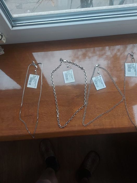 Продаются серебряные цепочки