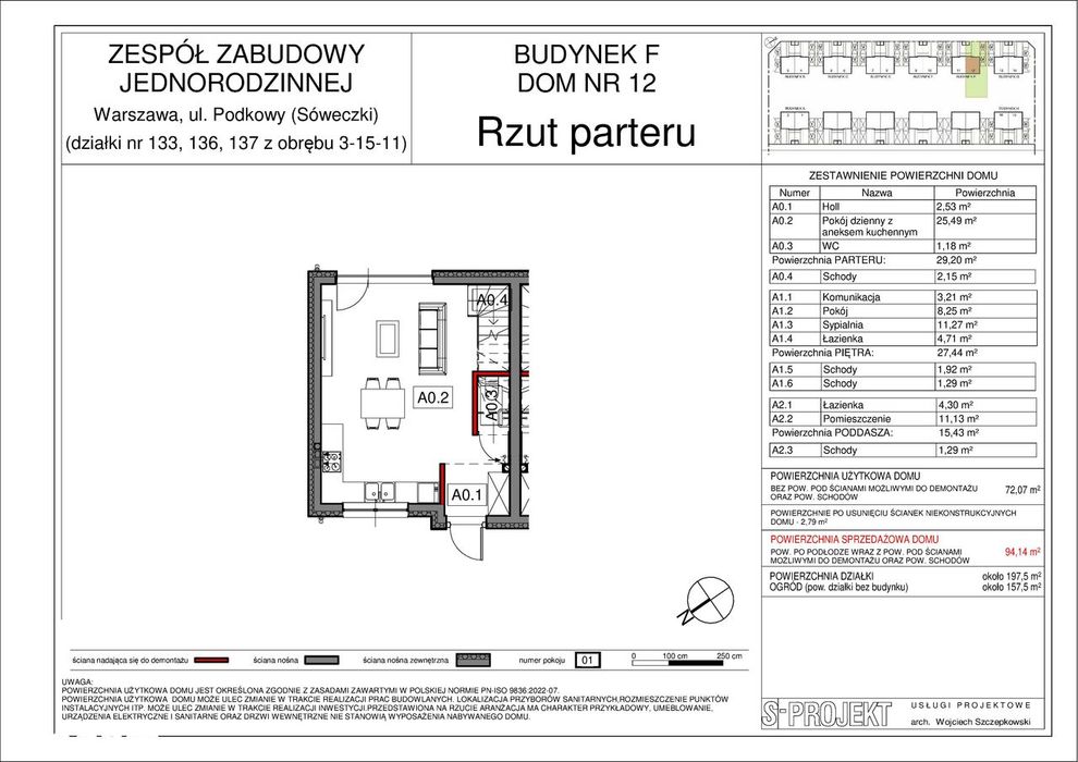 4-pokojowy dom 94m2 + ogródek Bezpośrednio