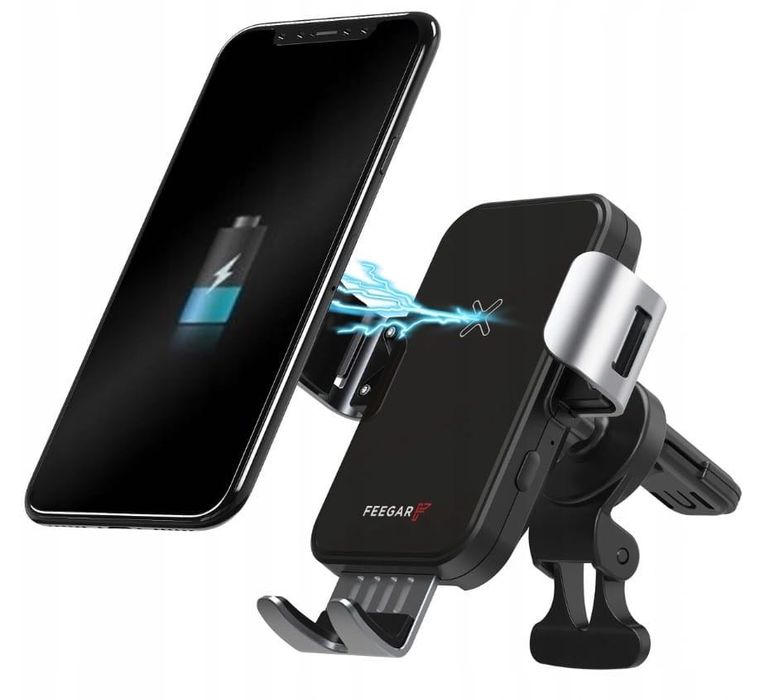 Uchwyt samochodowy indukcyjny Feegar QH300 PRO 15W