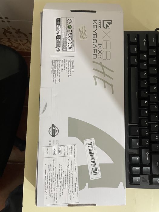 Teclado atack shark X68 HE