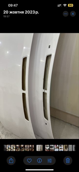 Капот склопластик до Мерседес Спрінтер/ Mercedes Sprinter.