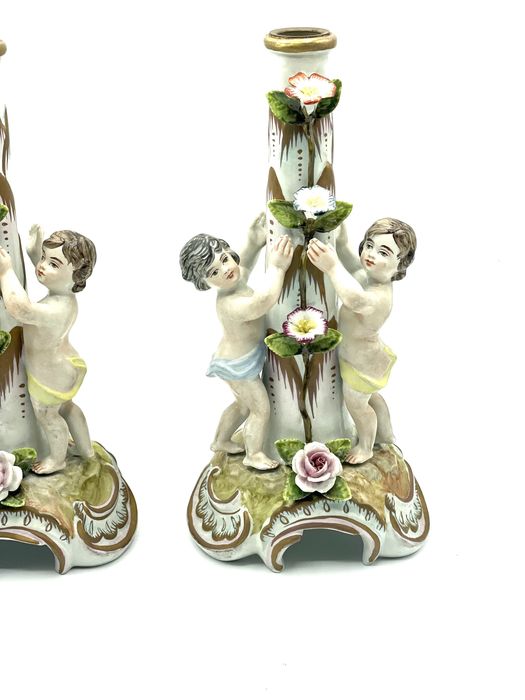 Casticais querubins Meissen