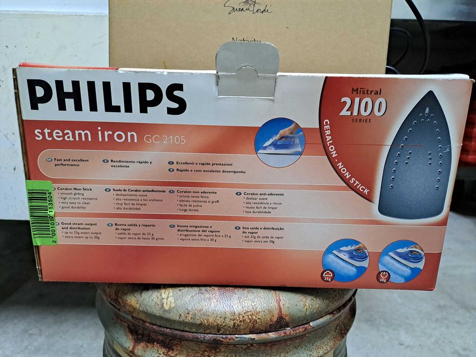 Ferro de engomar a vapor Philips NOVO64585816550275125