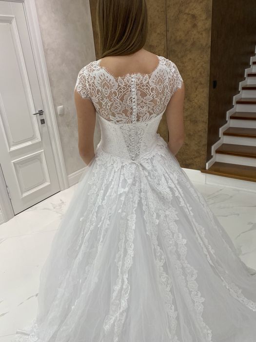 Свадебное платье ,весільне плаття біле  Ira Koval