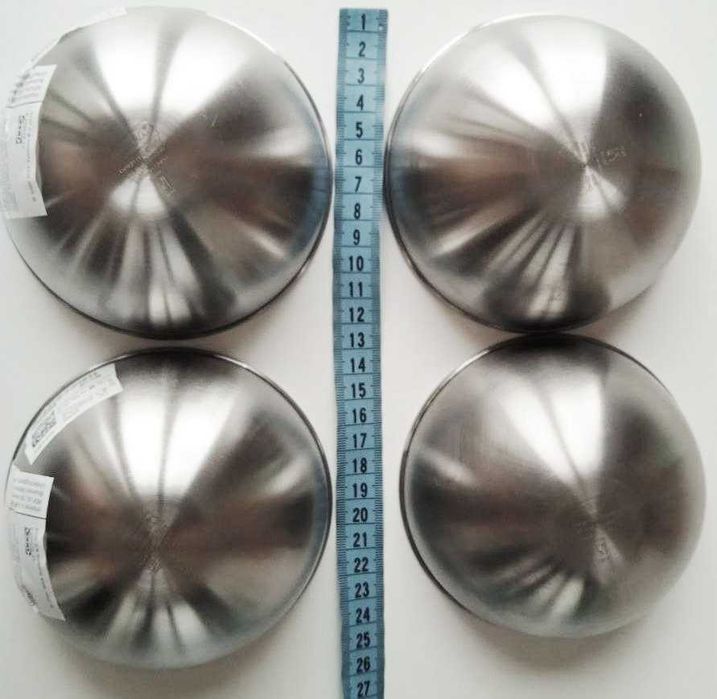 Набір металевих мисок IKEA BLANDA BLANK (12 см), 4 шт
