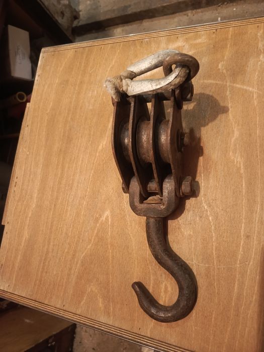 Stary bloczek okrętowy