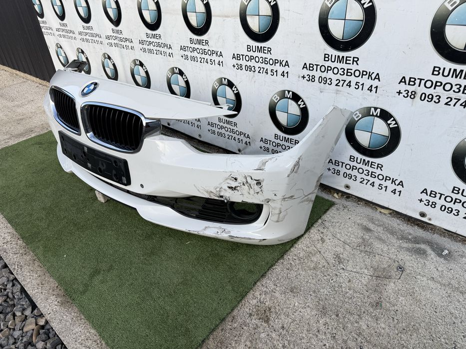 Бмв ф30 бампер передній