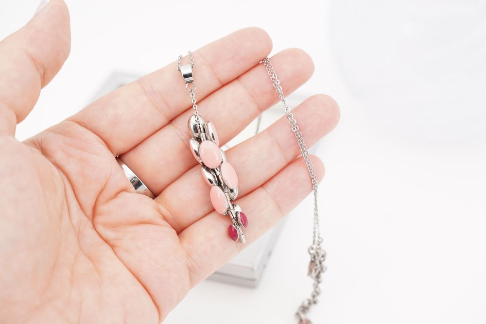 Conjunto Colar + Anel Swatch