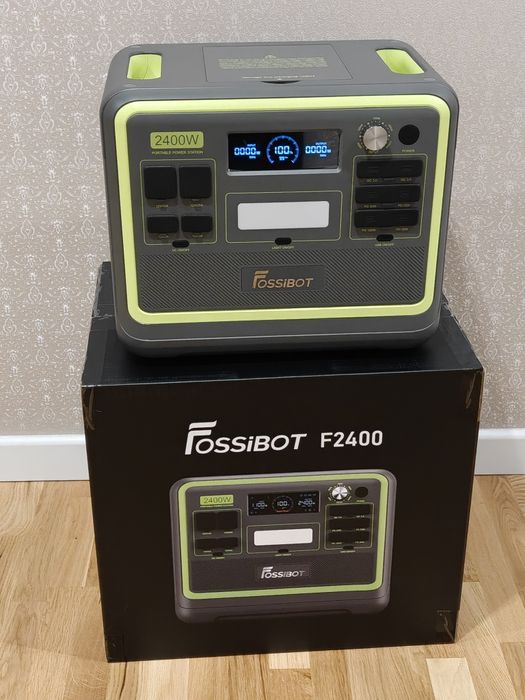 Зарядна станція FOSSiBOT F2400 Green, В НАЯВНОСТІ. Нова