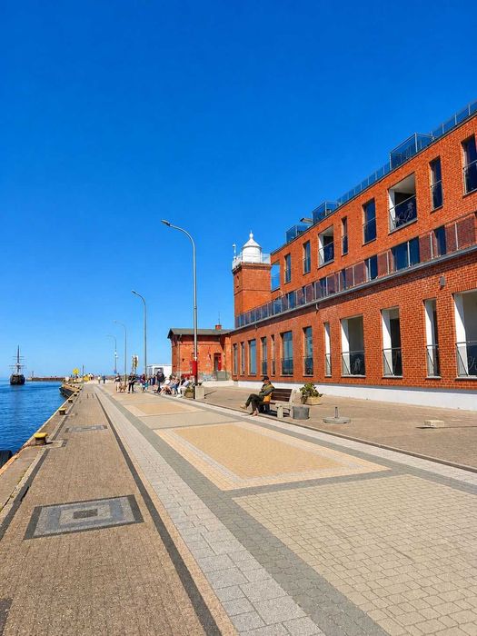 Apartament Okno na Bałtyk z widokiem na morze i zachody słońca/balkon/blisko plaży/