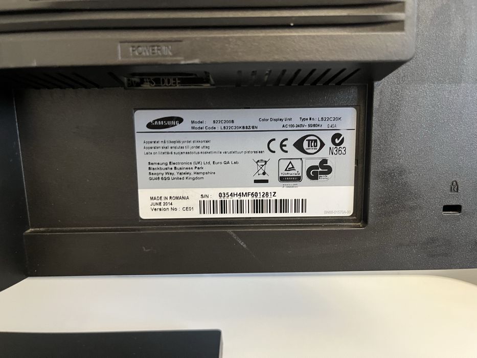 Монітор для компютера Samsung S22C200B