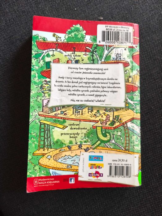 Książka Andy Griffiths 13-pietrowy na drzewie