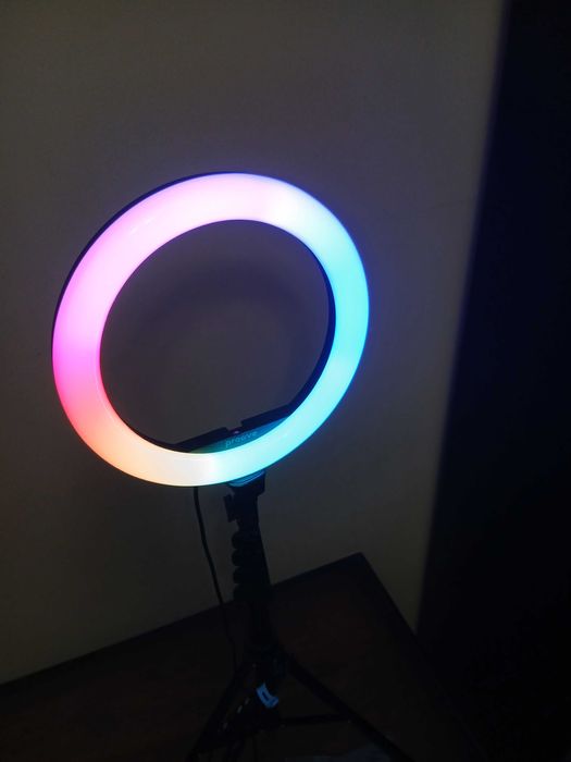 Кільцева світлодіодна RGB лампа Proove Halo (10inch) white