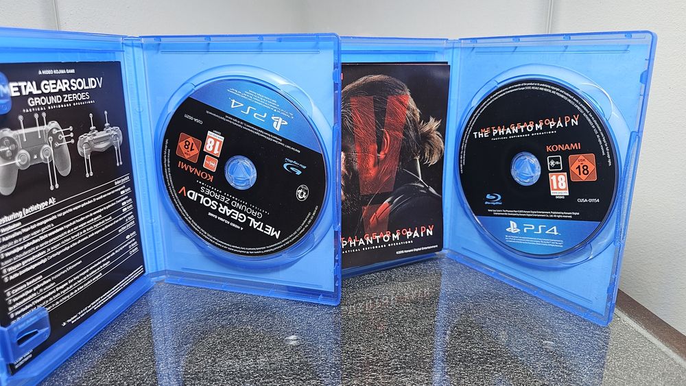 Pack 2X Meyal Gear Solid V Ground Zeroes Phantom Pain PS4 PlayStation 4