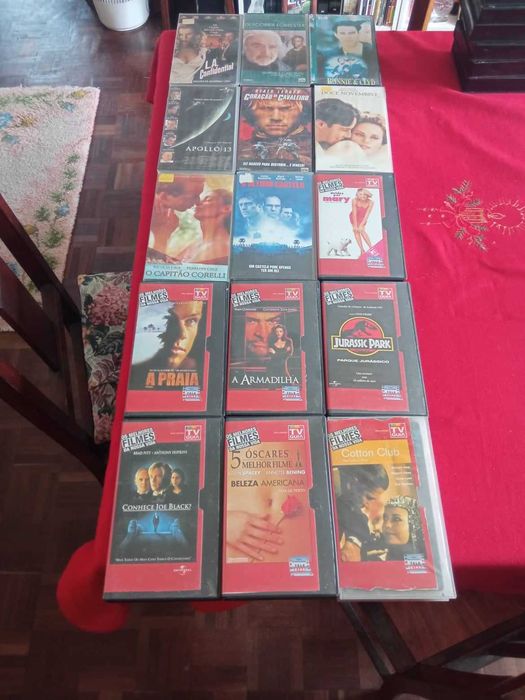VHS cassetes originais