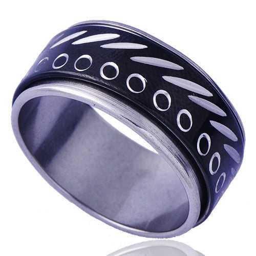 conjunto de 8 anéis novos em aço