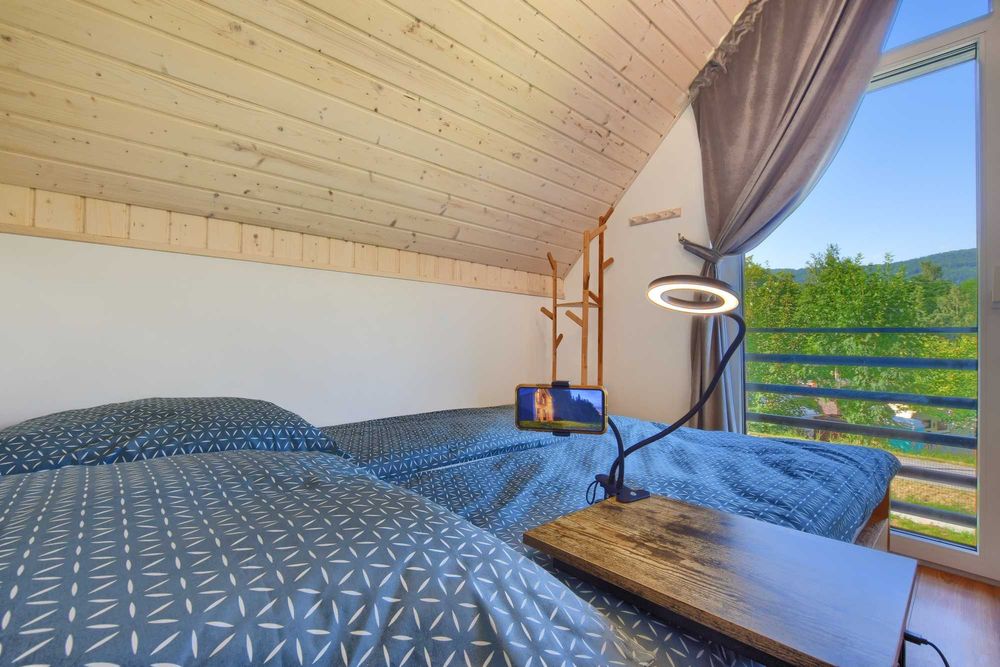 Osada Pod Maliną - Nowy Domek nad Rzeką z Jacuzzi !