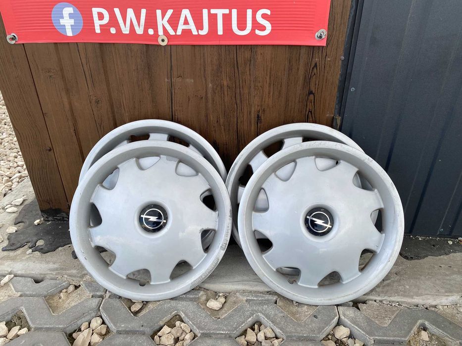 Kołpaki Opel 15 Cali Oryginalne STAN BDB Komplet 4 Sztuki