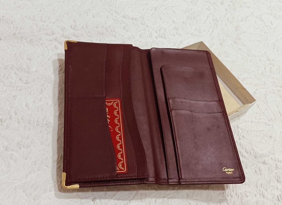 Carteira long vintage Cartier
