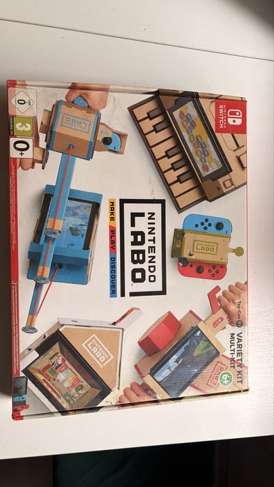 NINTENDO SWITCH + labo + gry