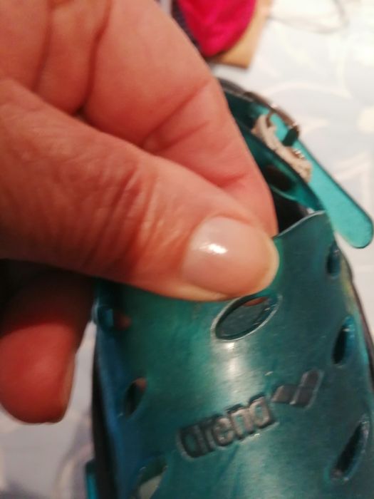 Sandálias azuis tamanho 25