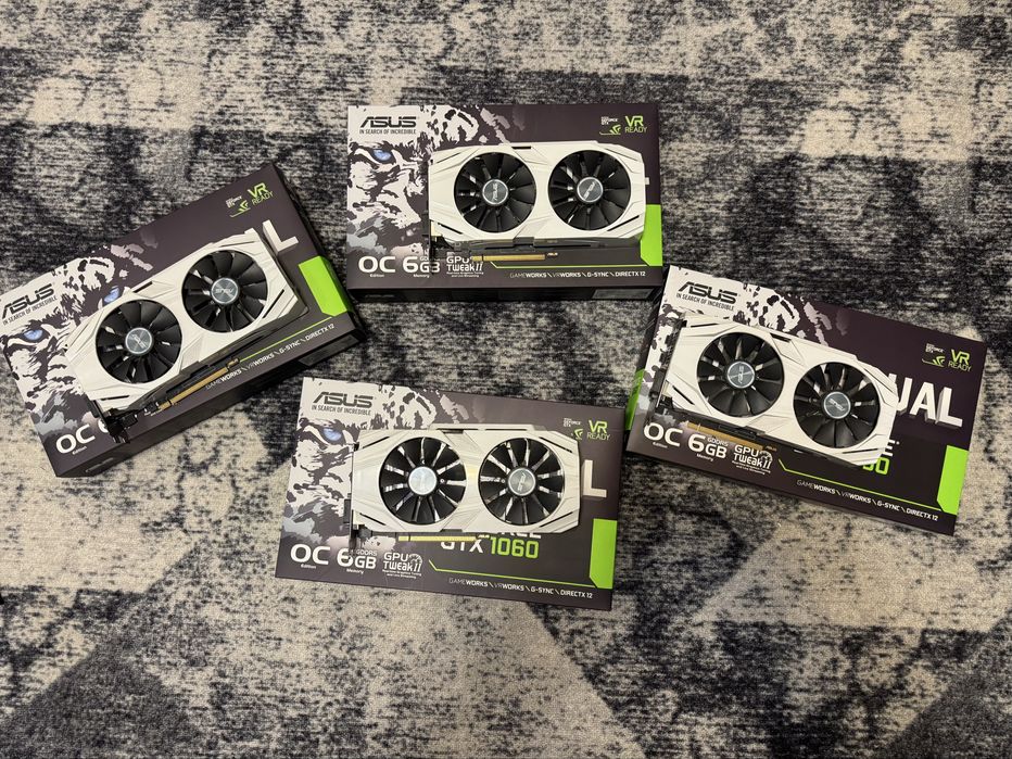 Продам відеокарта Asus GTX 1060 OC 6GB