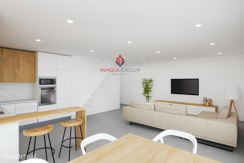Apartamento T3 novo com estacionamento — Mexilhoeira Grande, Faro