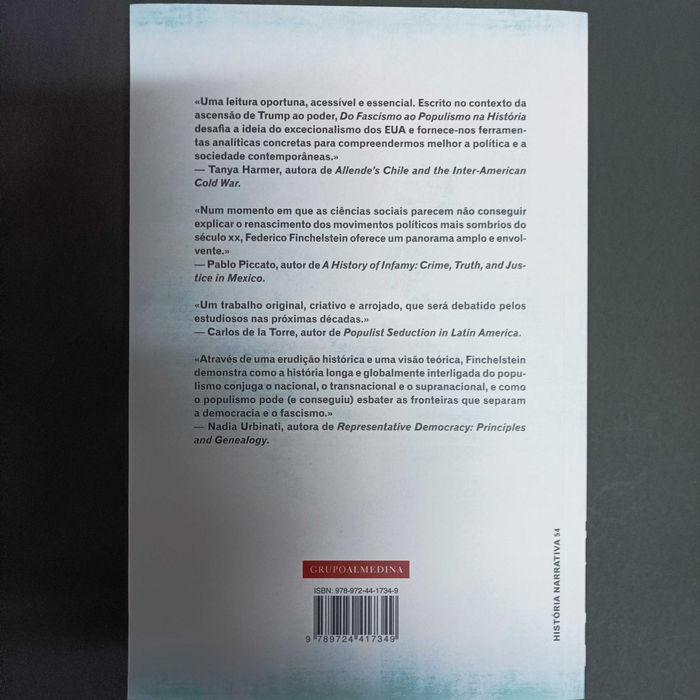 Do Fascismo ao Populismo na História  Frederico Finchelstein