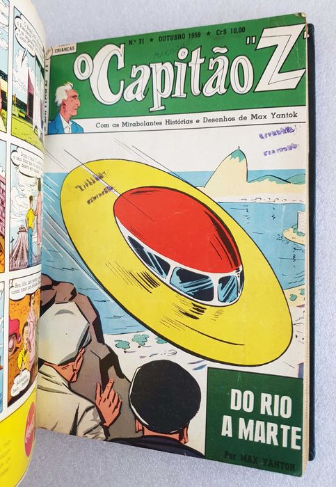 Antiga Encadernação com 10 diferentes "Comics da Ebal" ~ 1959/60 ~ #2