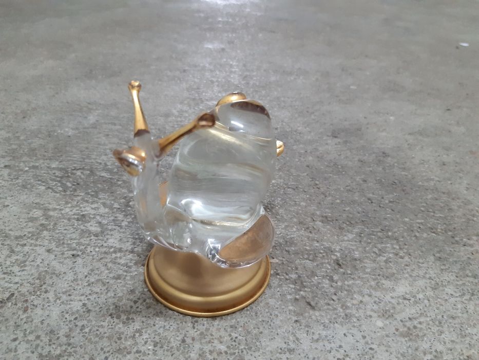 Peças decorativas em vidro