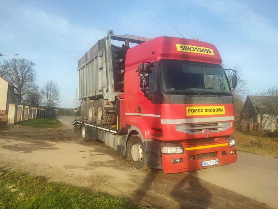 Holowanie  Tir,  Autobusy, Solówki, Maszyny Budowlane, Widelec 10 ton