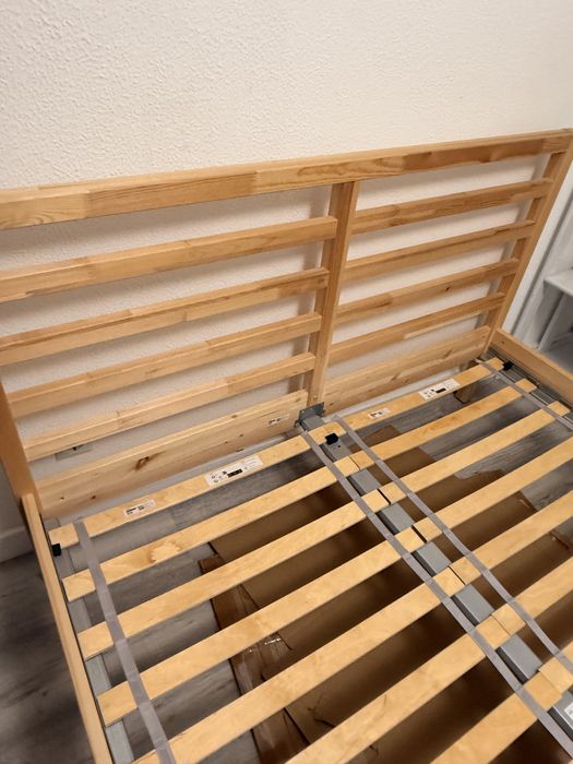 Estrutura cama casal com estrado