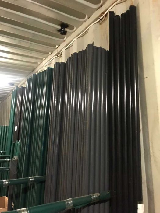 Słupek ogrodzeniowy ocynkowany powlekany- fi 44 H-2,0-Darmowa dostawa