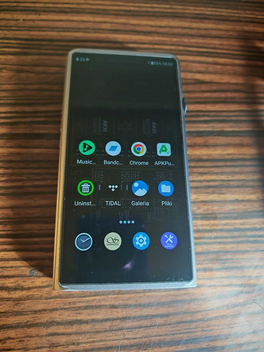 Dap Shanling M9 + skórzane etui.