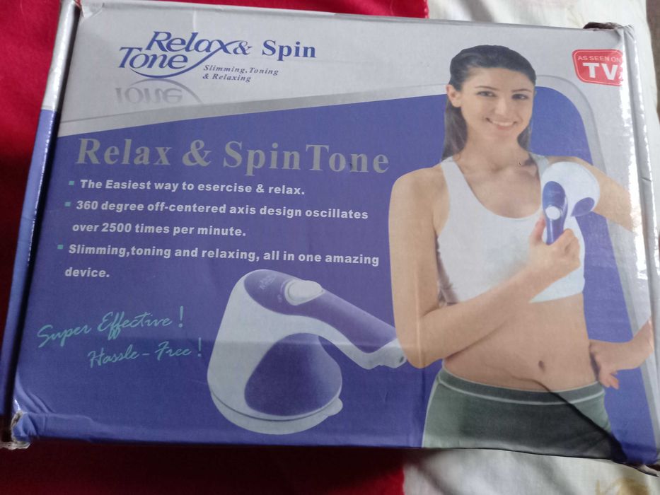 Excelente aparelho p exercitar e relaxar o corpo - Relax & Spin Tone