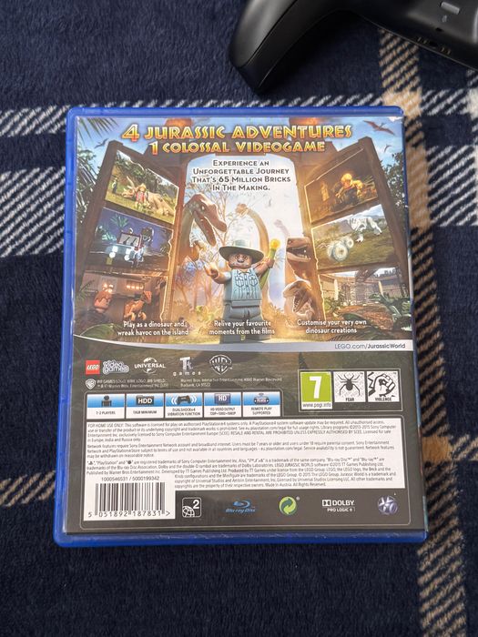 Lego Jurassic World PS4 stan bdb