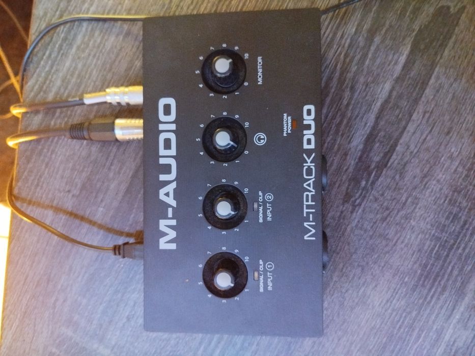 Soundcard M audio track duo