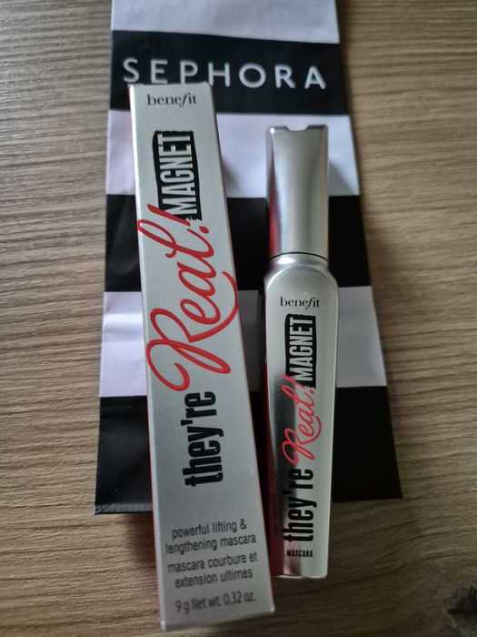 Nowy! BENEFIT They're Real Magnet 9g kol. CZARNY tusz do rzęs maskara