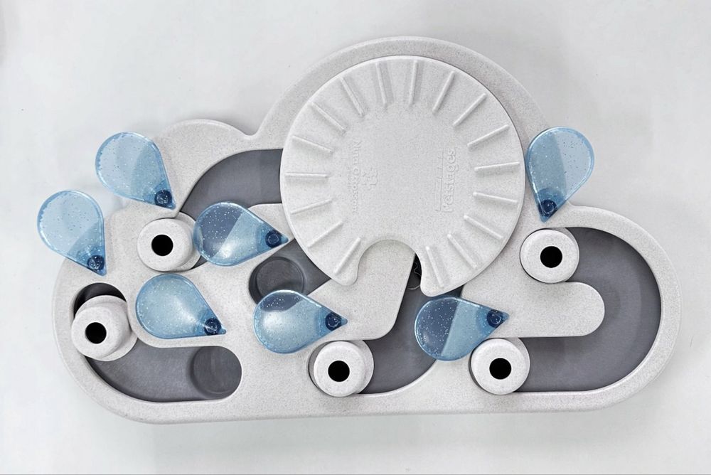 Zabawka Interaktywna • ININA OTTOSSON Cat Puzzle & Play Rainy Day