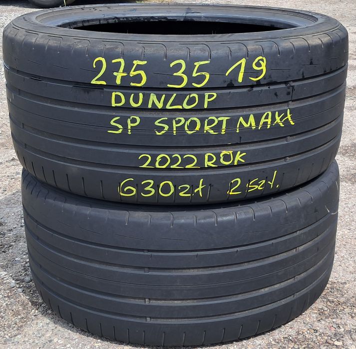 275/35/19 Dunlop sportmax 2szt