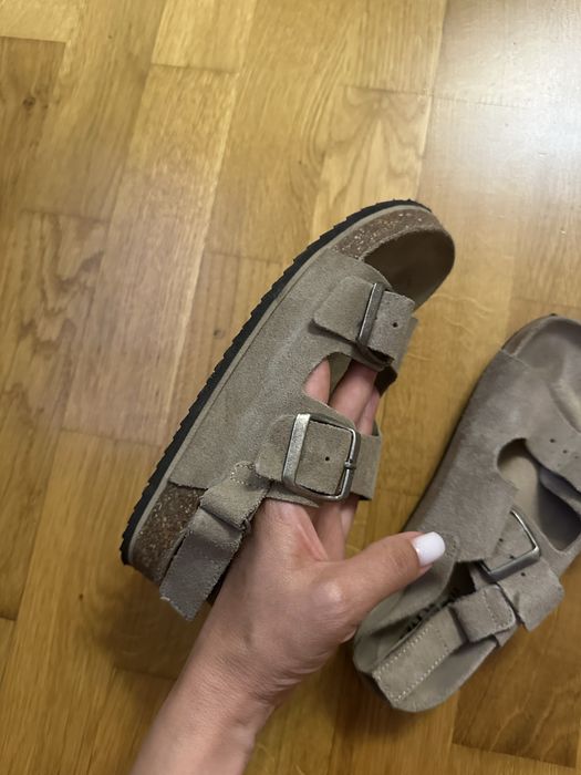 Сандаліі босоніжки Zara 33 р замша шкіра