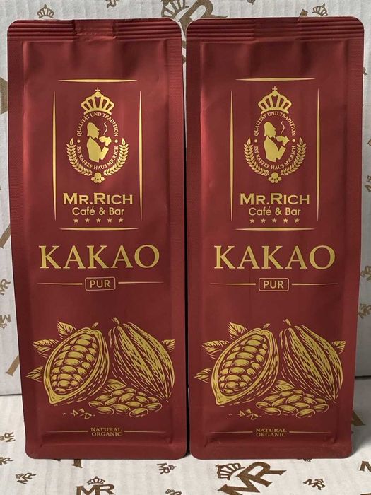 Натуральное какао Mr.Rich " Какао" 250гр. (Какао порошок)